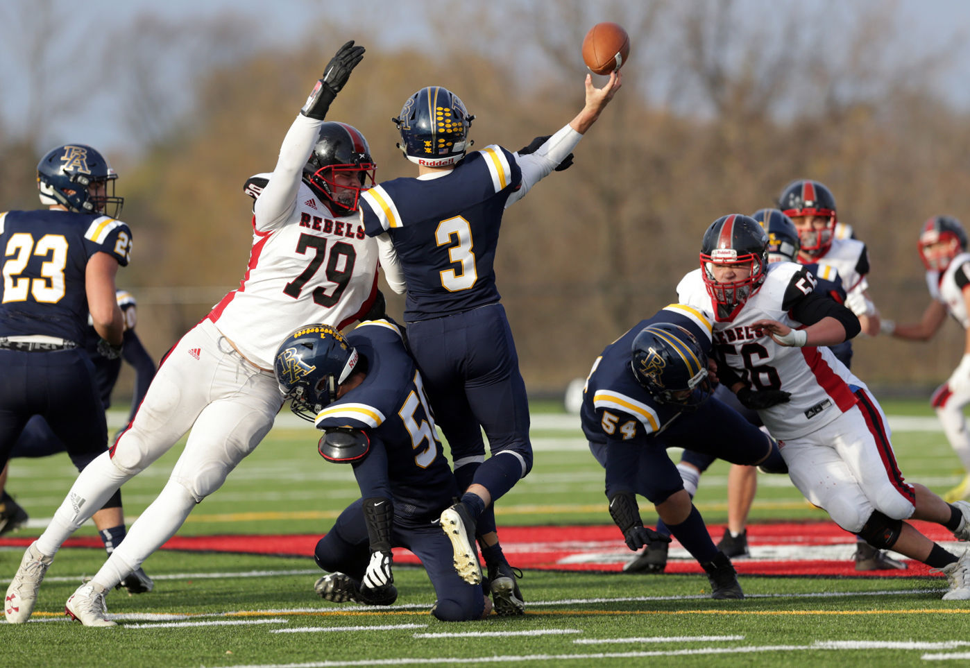 Barrett Nelson, Badgers recruit playing for Fall River, Cap Newspapers photo